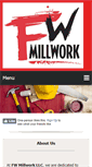 Mobile Screenshot of fwmillwork.com
